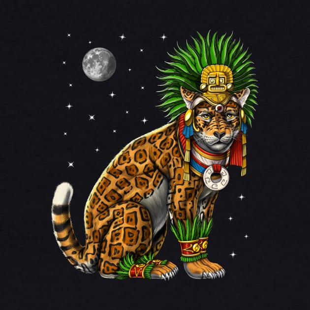 Aztec Jaguar God by underheaven